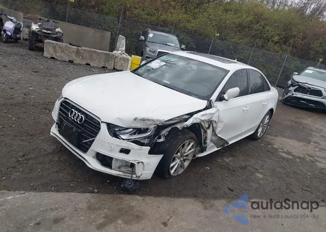 2015 Audi A4 2.0T Premium из США, поврежденный, VIN WAUAFAFLXFN007055